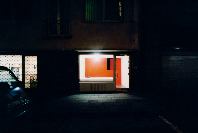 Orange Fassade