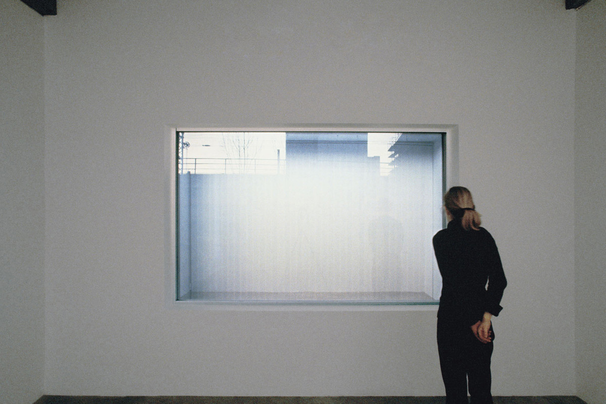 Window With Curtain